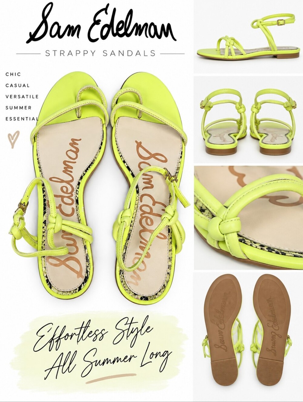 Sam Edelman Neon Chartreuse